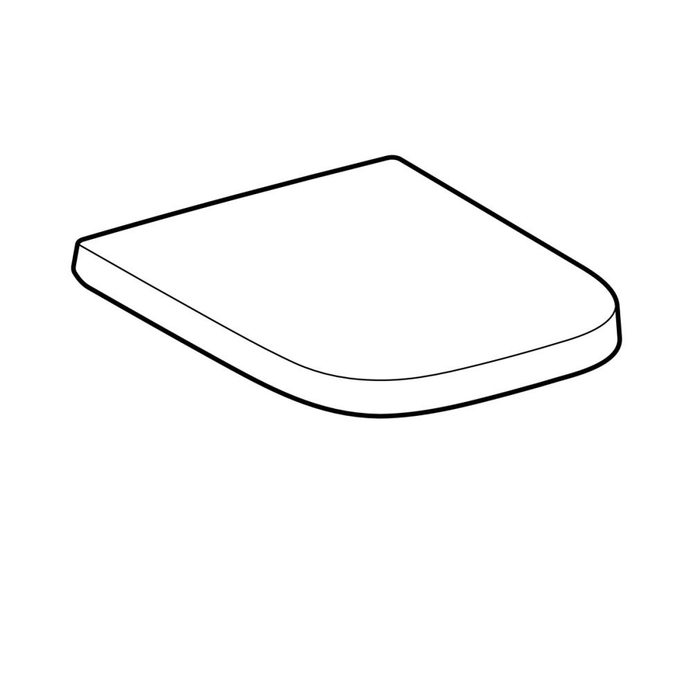 Geberit Renova Plan Сиденье для унитаза 500.689.01.1