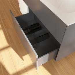 Villeroy Boch Finion F060MTGK Тумба под раковину 1196х498 мм (white matt/anthracite matt)