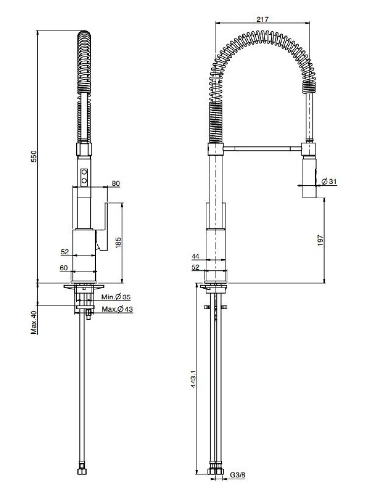 FIMA Carlo Frattini Brick F3507/1CR Смеситель для кухни