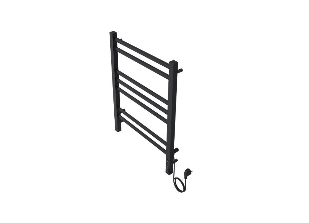 Полотенцесушитель электрический Aquatek Поларис (AQ EL KO0770BL), цвет черный