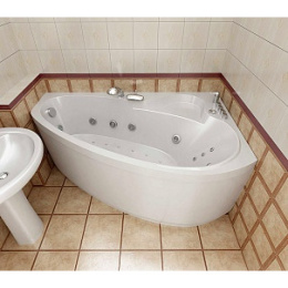Акриловая ванна 160x104 Triton (133420), Гидромассаж: есть