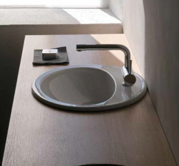 Фото Раковина встраиваемая 62 см Galassia  (6001)