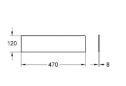 Полка Grohe Atrio 40302000