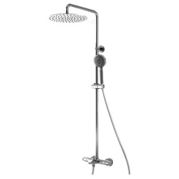 Фото Душевая колонна со смесителем Bravat Waterfall (F639114C-A5-RUS) хром