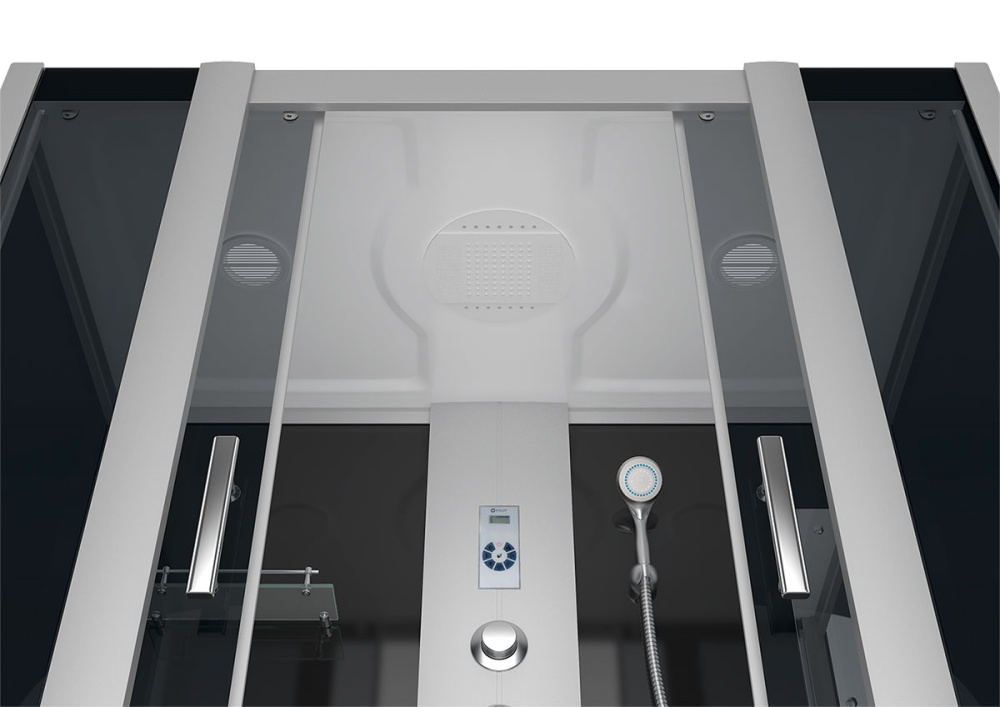 Фото Душевая кабина 168x80x215 Erlit (ER4517TP-C4) , Поддон высокий