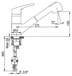E.C.A. Mix lx 102108243 для кухонной мойки