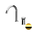 Смеситель для раковины Remer Element ET57DO, золото глянцевое