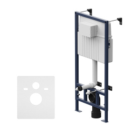 Инсталляция для подвесного унитаза Am.Pm ProC (I012707) синий, белый