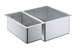 Фото Grohe K700 31576SD0 Мойка для кухни из нержавейки, 2 чаши без крыла