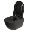 Унитаз подвесной Azzurra Comoda (CMVCSPE00000CA) безободковый, Carbone