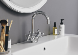 Фото Смеситель для раковины RedBlu by Damixa Retro (230210000) хром