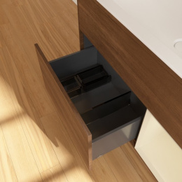 Villeroy Boch Finion F040HHGN Тумба под раковину 996х498 мм (sand matt/walnut veneer)