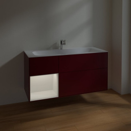 Villeroy Boch Finion G060GFHB Тумба под раковину 1196х498 мм (glossy white/peony matt)