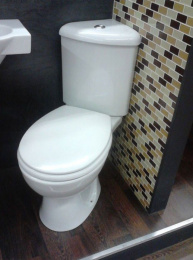 Унитаз-компакт Vitra Arkitekt (9754B003-7201) угловой, белый