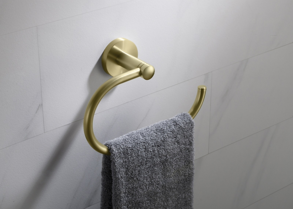 Фото Полотенцедержатель Timo Saona 13050/17 золото матовое