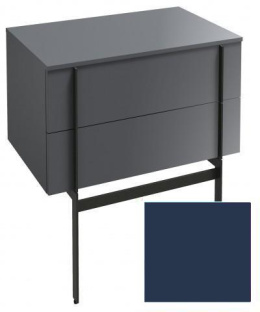 Тумба под раковину Jacob Delafon Nouvelle Vague 80 см, EB3054-S06, цвет темно-синий сатин