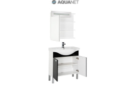 Мебель для ванной Aquanet Адель 80 черный