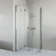 Дверь душевого уголка Radaway Essenza New KDJ B 90 L профиль Хром стекло прозрачное 385082-01-01L
