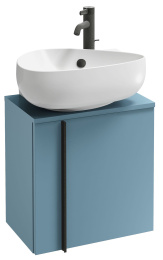 Тумба под раковину Jacob Delafon Nouvelle Vague 45 см, EB3045D-G1C, цвет белый блестящий лак, правая