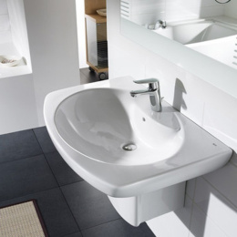 Фото Раковина подвесная 58 см Roca Dama Senso (327512000) белый