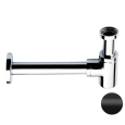 Сифон 1”1/4 Remer 958BNO, черный матовый