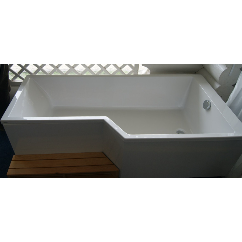Акриловая ванна 150x80 Jacob Delafon (E6D119L-00), прямоугольная-асимметричная
