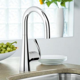 Grohe Zedra 32296000 Смеситель для кухни, выдвижной излив
