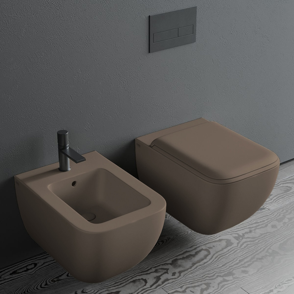 Ceramica CIELO Shui Comfort SHCOVS AN - Унитаз подвесной 55*37 см (Arenaria)