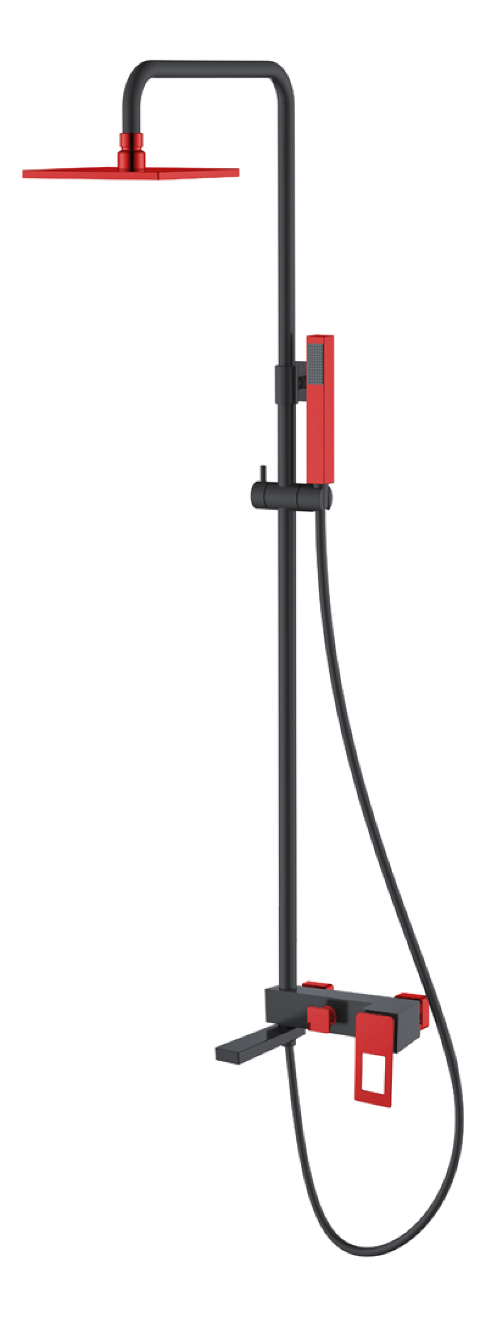 Фото Душевая система Boheme Q (148-BR) черный