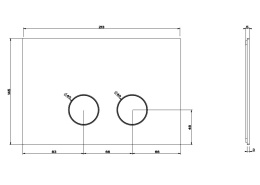 Фото Клавиша смыва Gessi (54615#031) хром