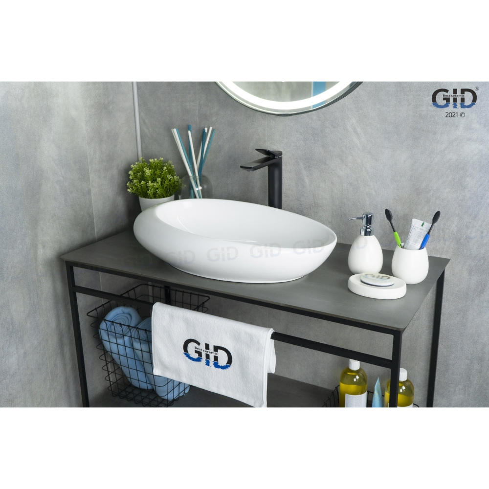 Раковина накладная Gid N9050