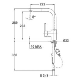 Фото Teka ARK 23938120FP Смеситель для мойки