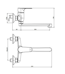 Смеситель для кухни F3836CR FIMA Carlo Frattini Kitchen