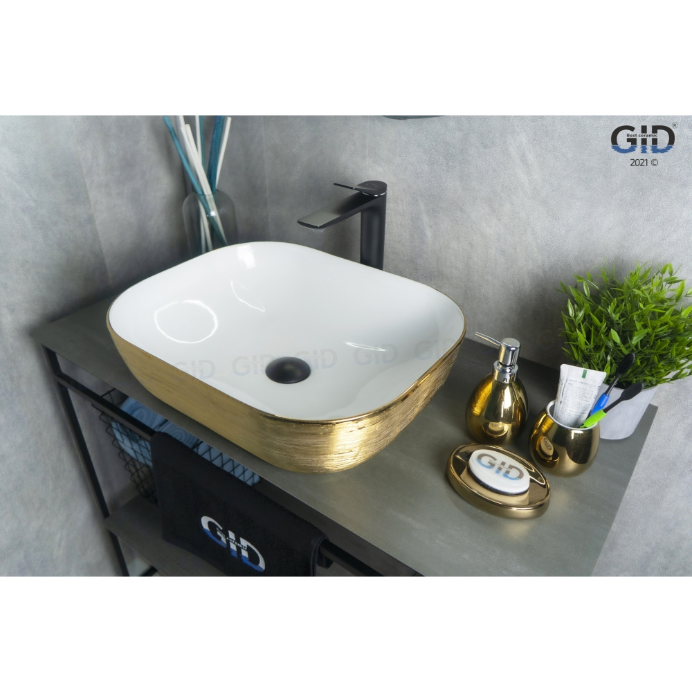 Раковина накладная Gid D1302h132