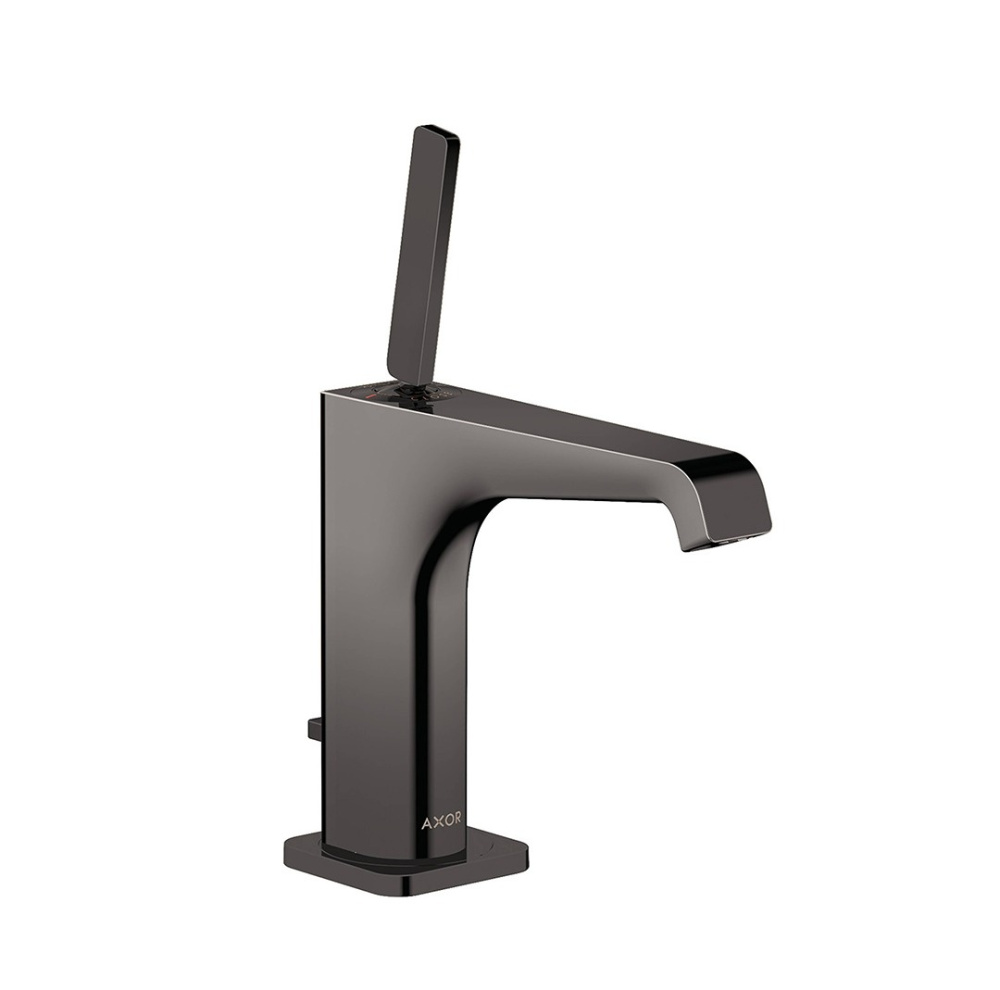 Фото AXOR Citterio E 36100330 - Смеситель для раковины ComfortZone 130 (черный хром - полированный)