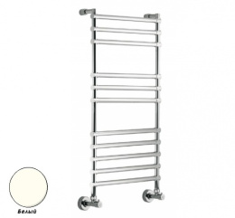 Фото Полотенцесушитель водяной Margaroli Sole 4643711WCN, Бел/Хром