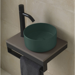 Ceramica CIELO Shui Comfort MILAT MU - Раковина накладная Ø 25 см Muschio