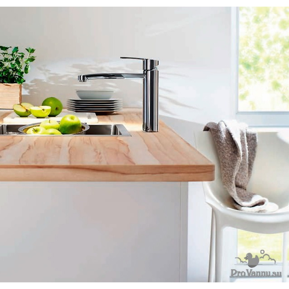 Grohe Eurostyle Cosmopolitan 31153002 Смеситель для кухни, переключатель и отвод холодной воды для п