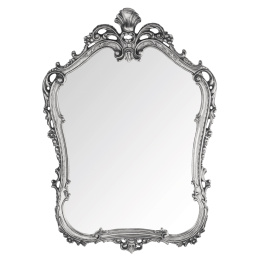 Фото Migliore Retro 30589 Зеркало фигурное H84xL59xP3,9 cm, серебро