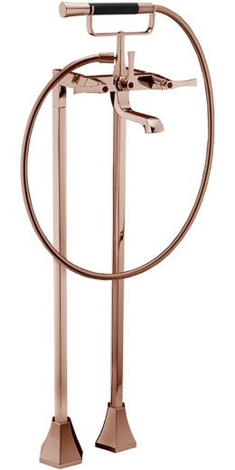 Фото Смеситель для ванны Cisal Cherie CF0042007E, золото