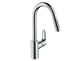 Смеситель для кухни Hansgrohe Focus M41 (31815670) черный матовый