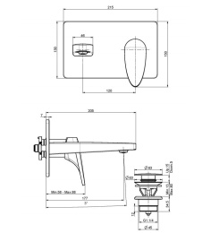 Смеситель для раковины F3900X5CR FIMA Carlo Frattini Eclipse