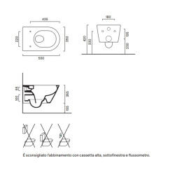 Унитаз подвесной Catalano Zero (0111550001) белый