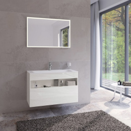 Фото Тумба под умывальник Keuco Stageline 32872300000, белый матовый