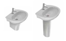 Фото Раковина подвесная Globo Bowl+ (BO006.BI) белый