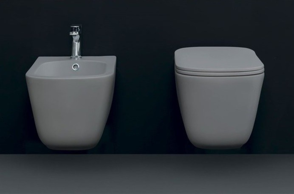 Фото Унитаз подвесной, безободковый Kerasan Tribeca 511430