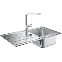 Grohe K500 31573SD0 Мойка для кухни из нержавейки комплект со смесителем