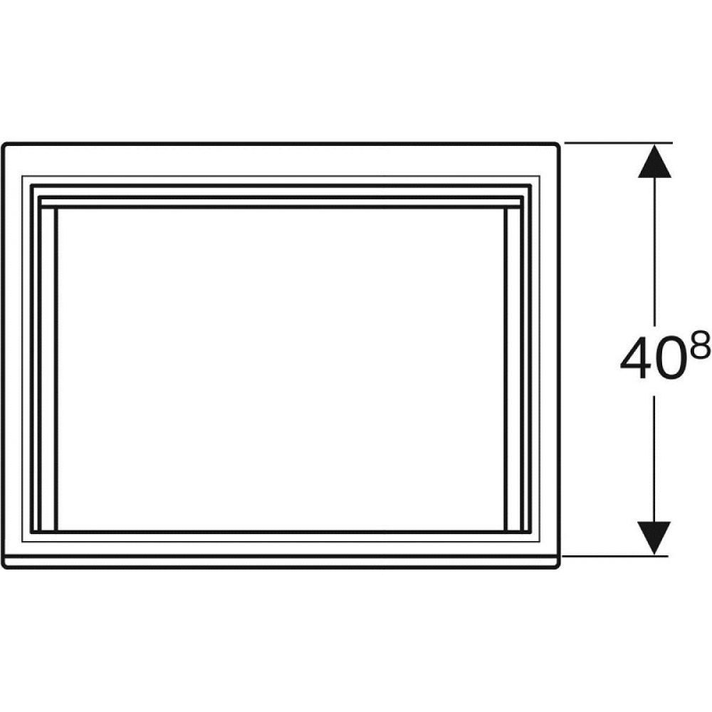 Фото Geberit Renova Plan 869653000 Тумба для раковины, с ящиками выдвижными