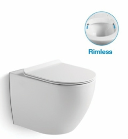 Унитаз подвесной SantiLine (SL-5002) белый