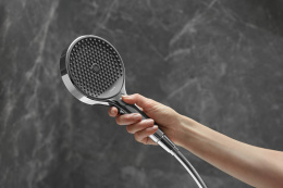 Ручной душ Hansgrohe Rainfinity (26865140) шлифованная бронза